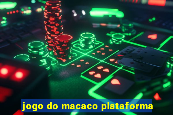 jogo do macaco plataforma